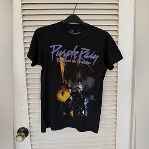 Prince Black Cotton T-Shirt XS